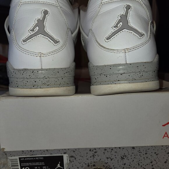 Air Jordan 4 Retro White Oreo (CT8527-100) - Men's sz 13 - Picture 6 of 10